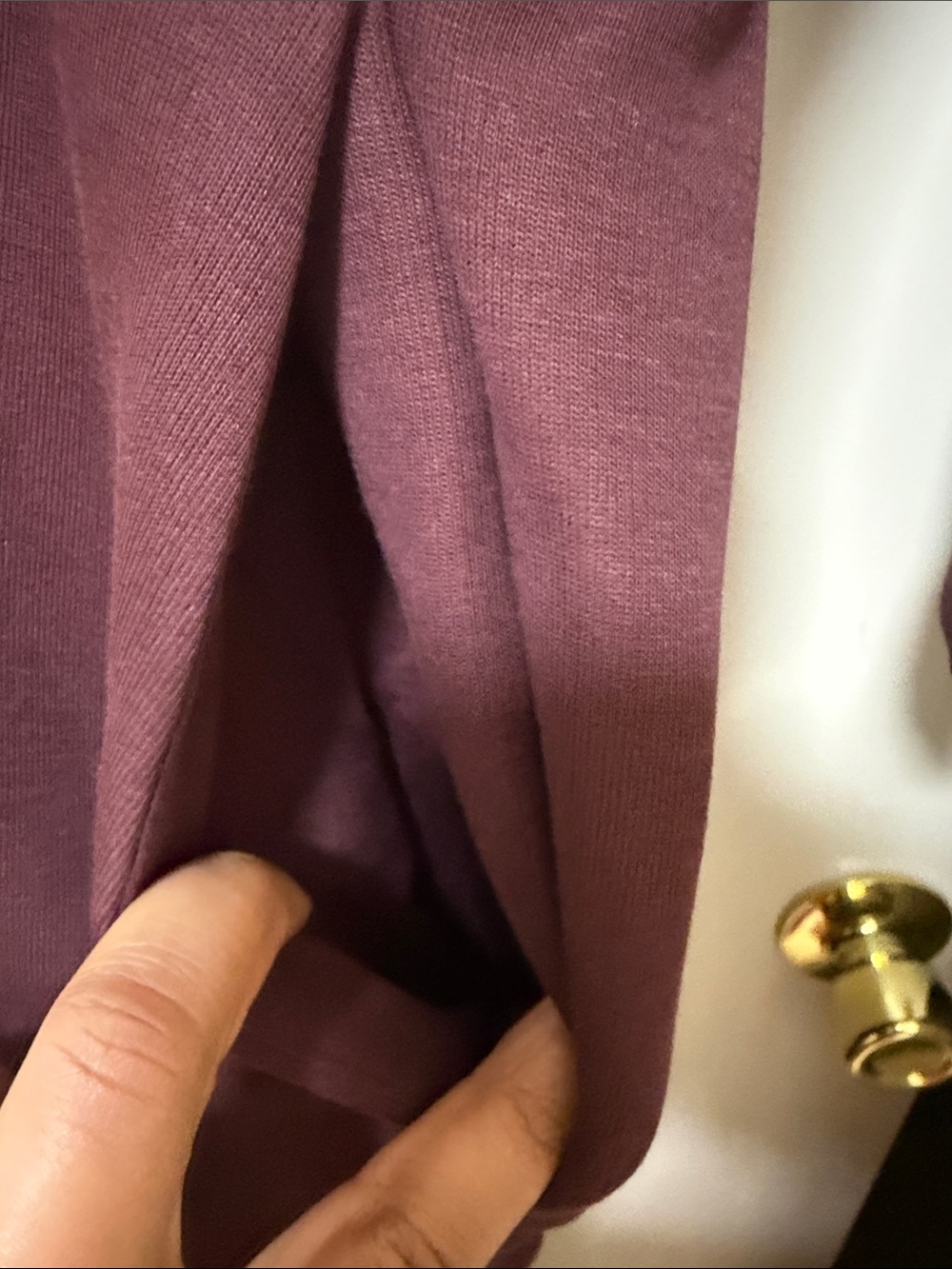 Nike Women's Burgundy Full-Zip Jumpsuit - Picture 4 of 8